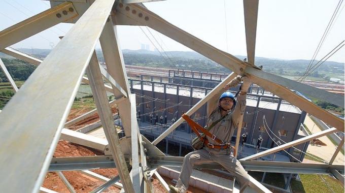 臨空（港口）變電站投運工作已進入最后沖刺階段