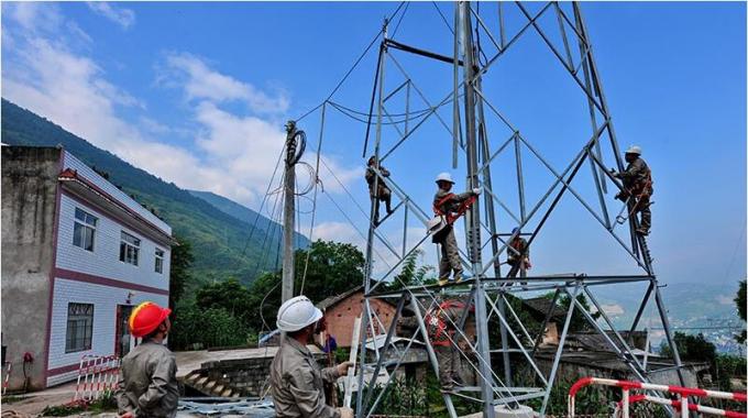 巴東供電：遷改線路讓道500千伏盤龍線