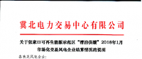 張家口2018年1月份參與清潔工暖電力用戶實際用電量為27919.418兆瓦時