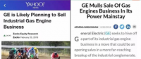 聚焦｜GE“可能計劃出售工業燃氣內燃機”的背后：工業大拿齊“瘦身”！