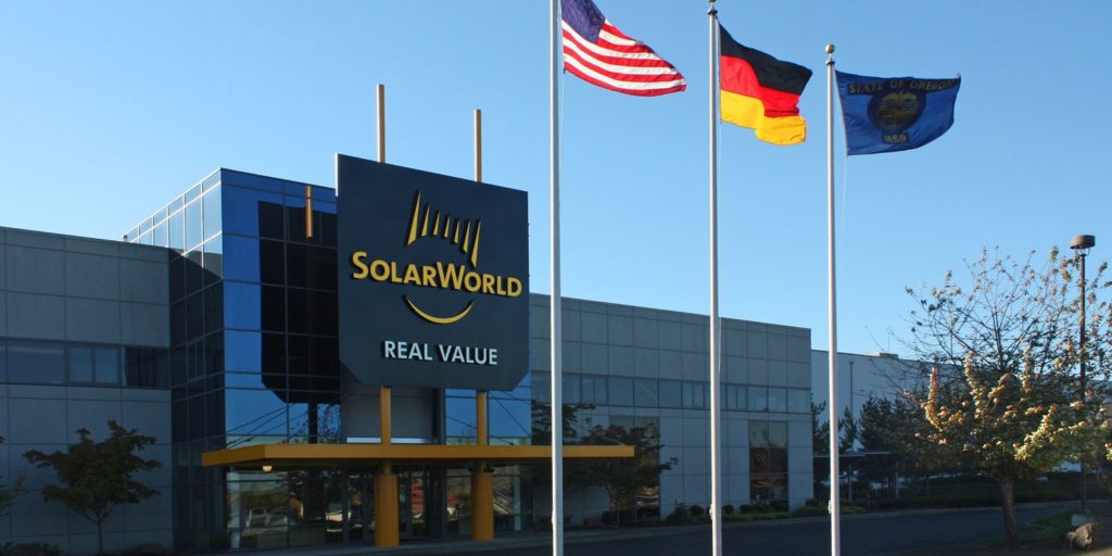 從貿易戰到一家親 SunPower收購SolarWorld Americas