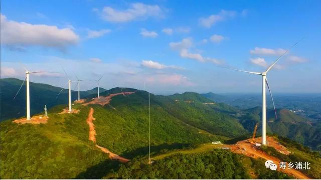 好一個龐然大物！欽州這個風電站建成這樣啦！