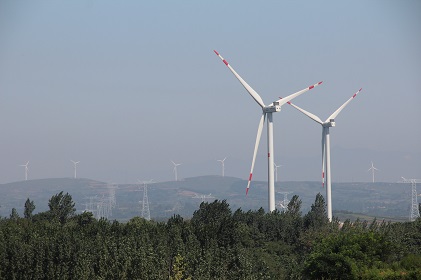 大唐河南趙莊風電場全部投產發(fā)電