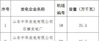 山東公示新增電力直接交易發電企業(機組)名單