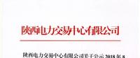 陜西電力交易中心有限公司關(guān)于公示2018年8月受理注冊的售電公司相關(guān)信息的公告