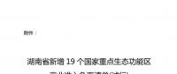 湖南省發布《湖南省新增19個國家重點生態功能區產業準入負面清單(試行)》對水力發電、風力發電、太陽能發電等嚴格管控